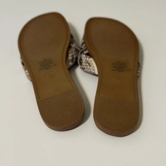 Universal Thread Snake Print Slide Sandals Size: 5.5 - Picture 5 of 5